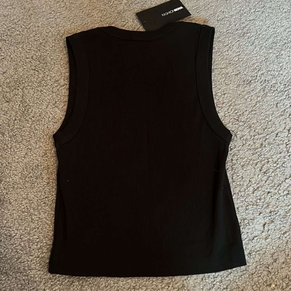 Graphic Ribbed Tank - Picture 4 of 4
